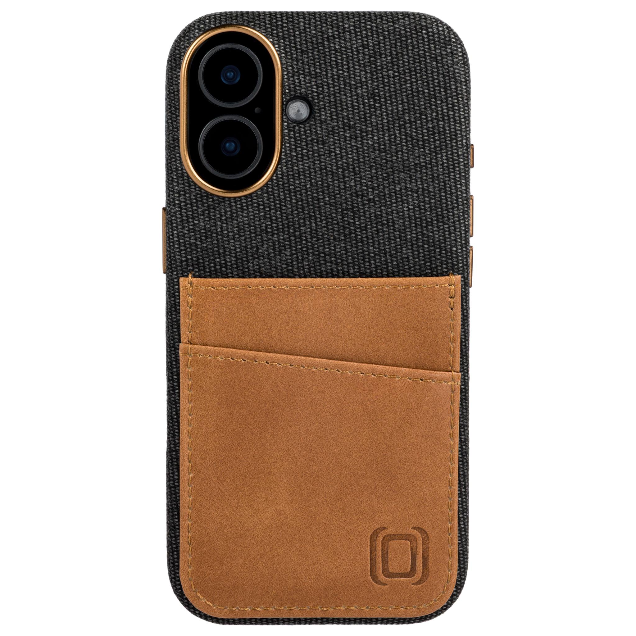 iPhone 17 Fabric M2F Card Case [Light Brown]
