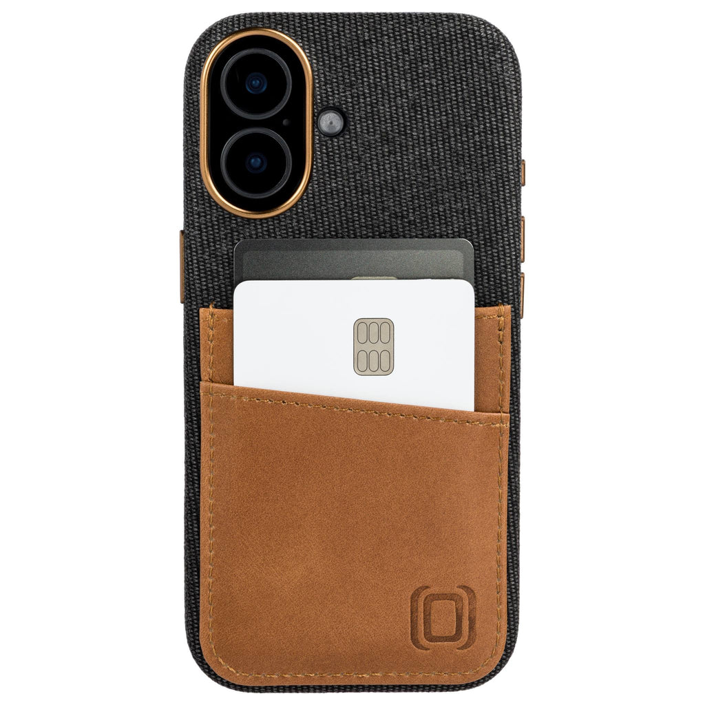 iPhone 17 Fabric M2F Card Case [Light Brown]