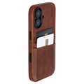 M2 Exec Card Case for iPhone 17 - Brown