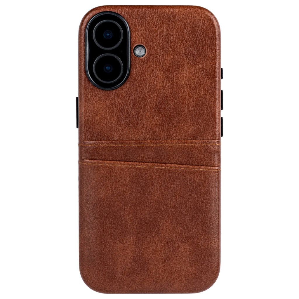 M2 Exec Card Case for iPhone 17 - Brown