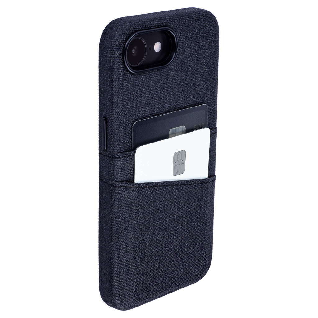 Luxe Card Case for iPhone 17e / 16e - Charcoal Black