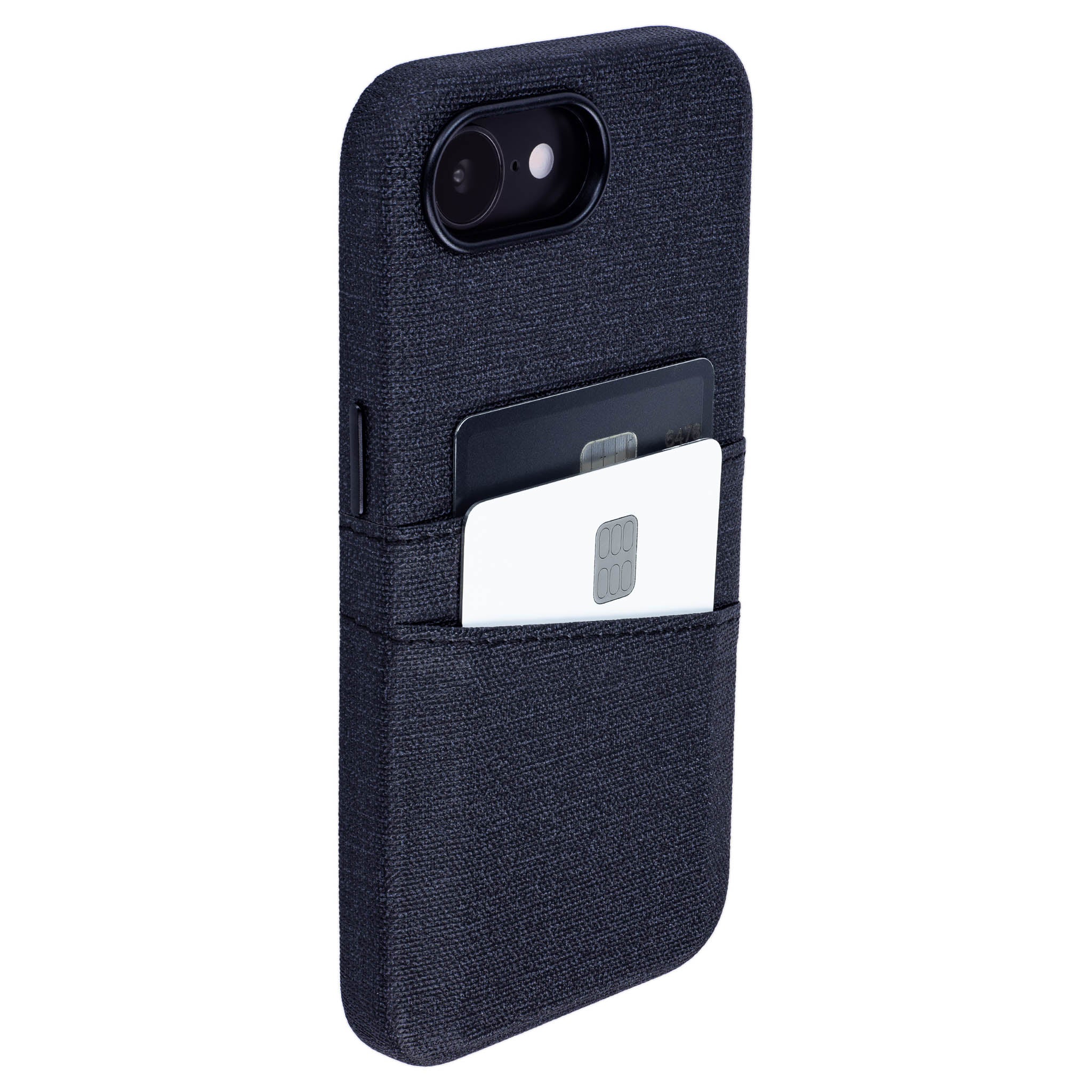 Luxe Card Case for iPhone 17e / 16e - Charcoal Black