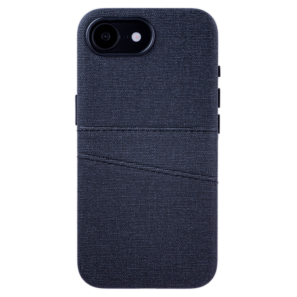 Luxe Card Case for iPhone 17e / 16e - Charcoal Black
