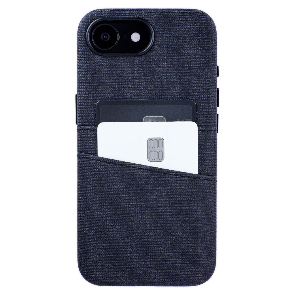 Luxe Card Case for iPhone 17e / 16e - Charcoal Black