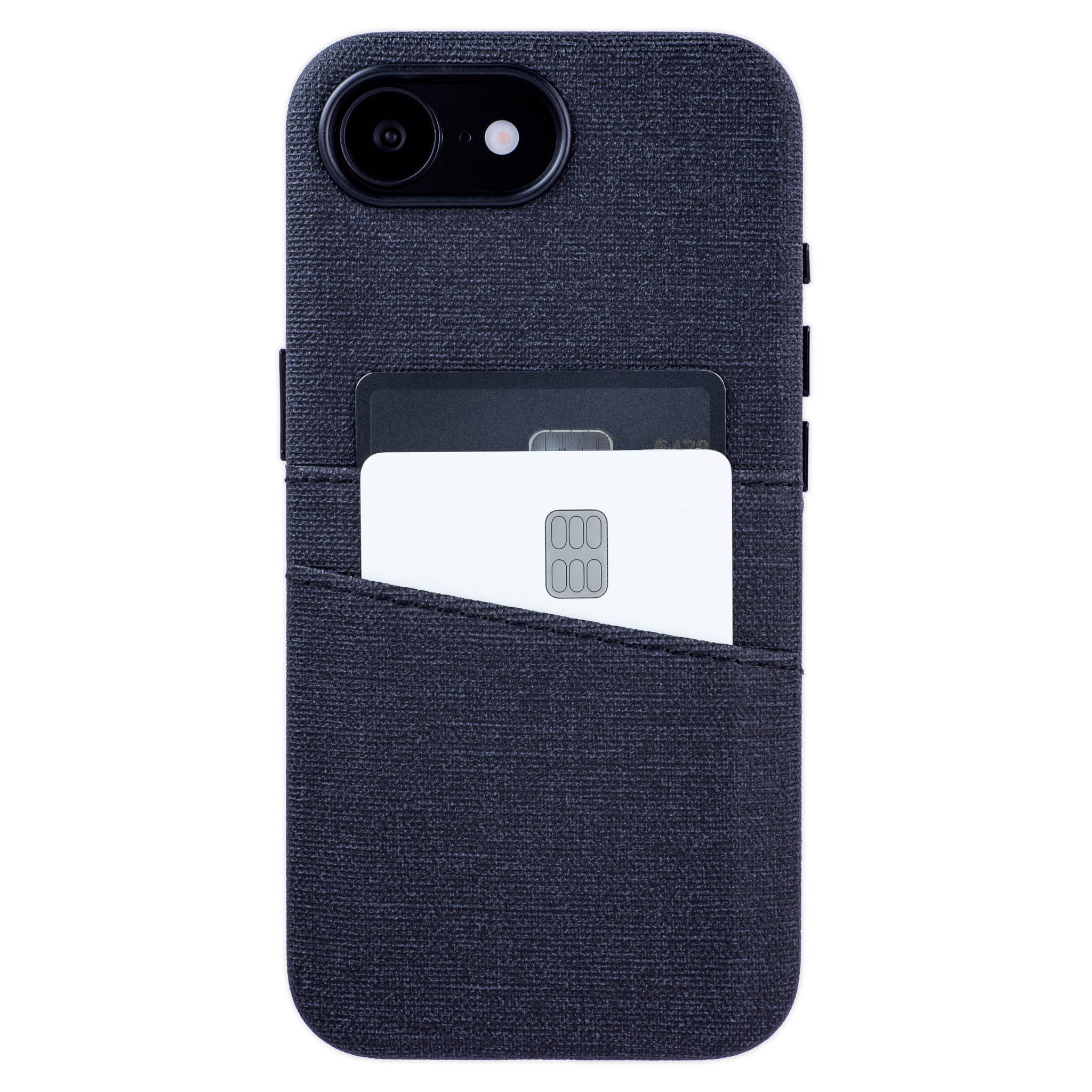 Luxe Card Case for iPhone 17e / 16e - Charcoal Black