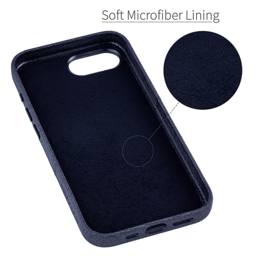 Luxe Card Case for iPhone 17e / 16e - Charcoal Black